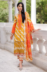 3-PC Embroidered Lawn Collection AG6-06 A PSOK