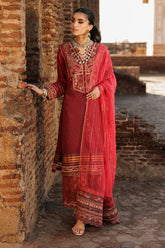 3-PC Embroidered Silk Suit CMA-5-28