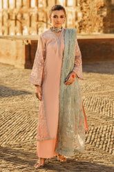 3-PC Embroidered Organza Suit CMA-5-037