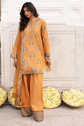 3-PC Embroidered Raw-Silk Suit CMA-6-341