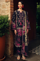 3-PC Unstitched Embroidered Linen Collection CCW7-08 PSOK