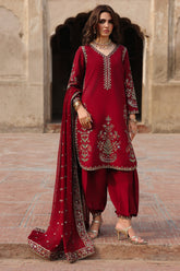 3-PC Stitched Embroidered CMA-6-442