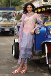3-PC Stitched Embroidered Lawn Collection CC6-22 PSOK