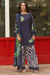 3-PC Stitched Embroidered Lawn Collection RN6-07 PSOK