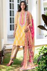3-PC Printed Lawn Suit CP6-26 PSOK