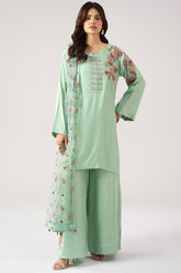 3-PC Stitched Embroidered CMA-6-397