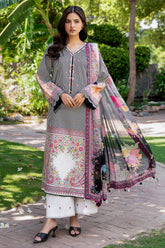 3-PC Printed Lawn Suit CP6-22 PSOK