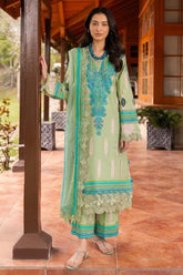 3-PC Stitched Embroidered Lawn Collection CRB6-13P