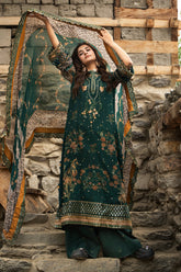 3-PC Unstitched Embroidered Chiffon Collection VSLW6-14 PSOK