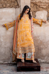 3-PC Embroidered Chiffon Collection VSLW6-09 PSOK