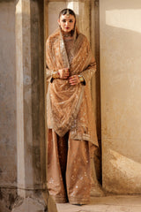 3-PC Embroidered Raw-Silk Suit CMA-5-070