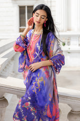 3-PC  Embroidered Lawn Collection AG6-01 A PSOK
