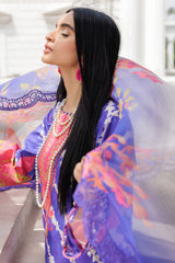 3-PC  Embroidered Lawn Collection AG6-01 A PSOK