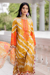 3-PC  Embroidered Lawn Collection AG6-06 A PSOK