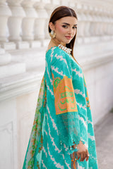3-PC  Embroidered Lawn Collection AG6-07 A PSOK
