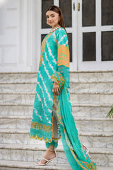 3-PC  Embroidered Lawn Collection AG6-07 A PSOK