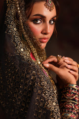3-PC Embroidered Raw-Silk Suit CMA-5-05
