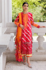 3-PC  Embroidered Lawn Collection AG6-04 A PSOK
