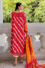 3-PC  Embroidered Lawn Collection AG6-04 A PSOK