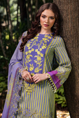 3-PC Embroidered Lawn Collection CN5-02