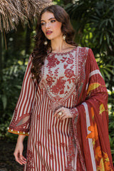 3-PC Embroidered Lawn Collection CN5-04