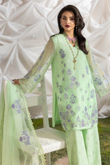3-PC Embroidered Rajo-Net Suit CMA-5-193