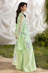3-PC Embroidered Rajo-Net Suit CMA-5-193