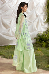 3-PC Embroidered Rajo-Net Suit CMA-5-193