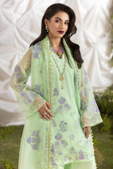 3-PC Embroidered Rajo-Net Suit CMA-5-193