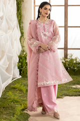 3-PC Embroidered Rajo-Net Suit CMA-5-189