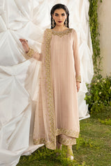 3-PC Embroidered Chiffon Suit CMA-5-099