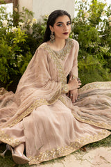 3-PC Embroidered Chiffon Suit CMA-5-099