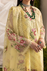 3-PC Embroidered Rajo-Net Suit CMA-5-192