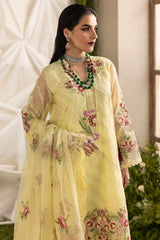 3-PC Embroidered Rajo-Net Suit CMA-5-192