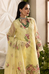 3-PC Embroidered Rajo-Net Suit CMA-5-192