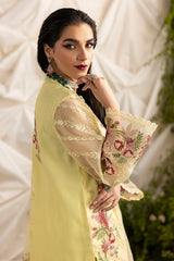3-PC Embroidered Rajo-Net Suit CMA-5-192
