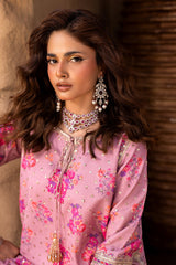 3-PC Embroidered Raw-Silk Suit CMA-5-073