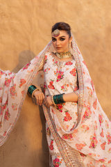 3-PC Embroidered Raw-Silk Suit CMA-5-071
