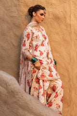 3-PC Embroidered Raw-Silk Suit CMA-5-071
