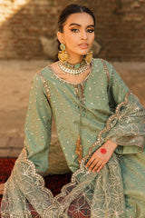 3-PC Embroidered Raw-Silk Suit CMA-5-01