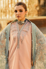 3-PC Embroidered Organza Suit CMA-5-037