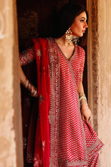 3-PC Embroidered Chiffon Suit CMA-5-134A