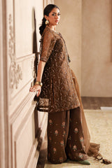 3-PC Embroidered Organza Shirt with Embroidered Organza Dupatta and Trouser CMA-4-084