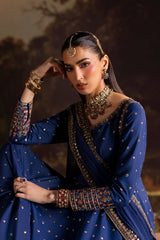 3-PC Embroidered  Silk CMA-6-501