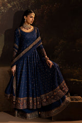 3-PC Embroidered  Silk CMA-6-501