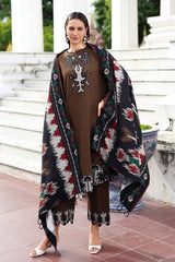 3-PC  Embroidered Linen Collection ANW6-02