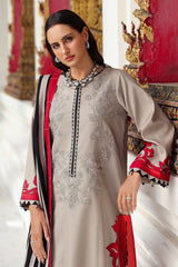 3-PC  Embroidered Linen Collection ANW6-08