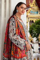 3-PC  Embroidered Linen Collection ANW6-19