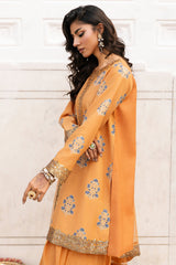 3-PC Embroidered Raw-Silk Suit  CMA-6-341