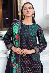 3-PC  Embroidered Linen Collection ANW6-07